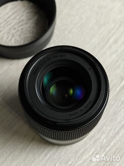 Объектив Sigma Contemporary 30mm f/1.4 dс DN Sony