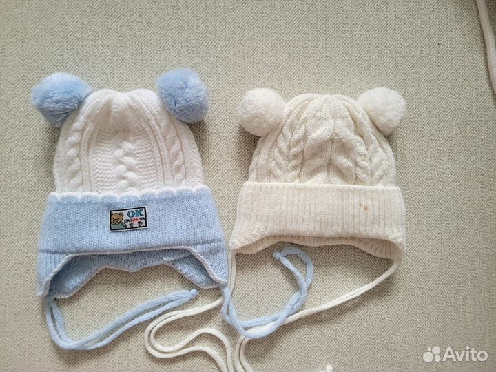 Шапка зимняя осенняя 38-40