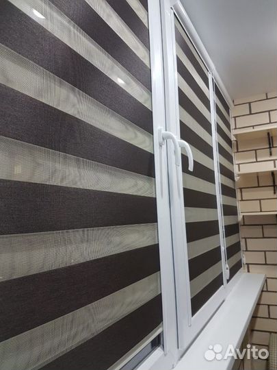 Рулонные кассетные шторы блекаут N259