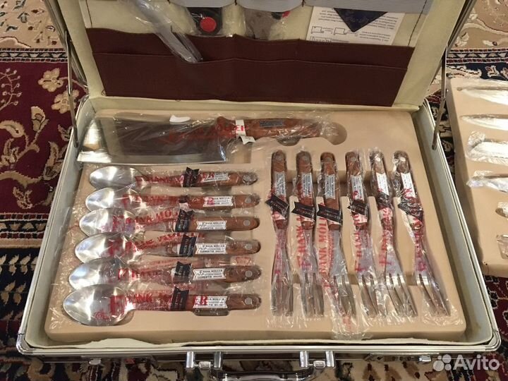 Набор ножей и столовых приборов сталь Solengen Гер