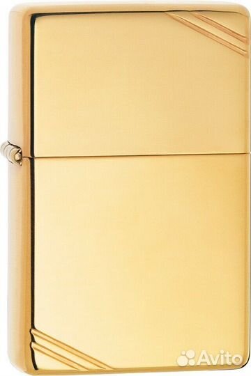 Зажигалка Zippo 270 High Polish Brass Оригинал