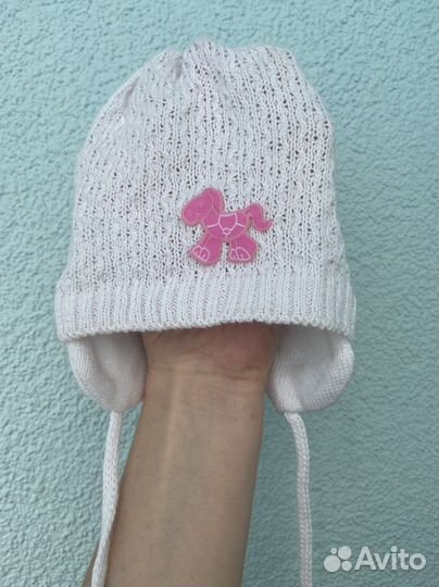 Х/б шапочка на 1-1,5 года