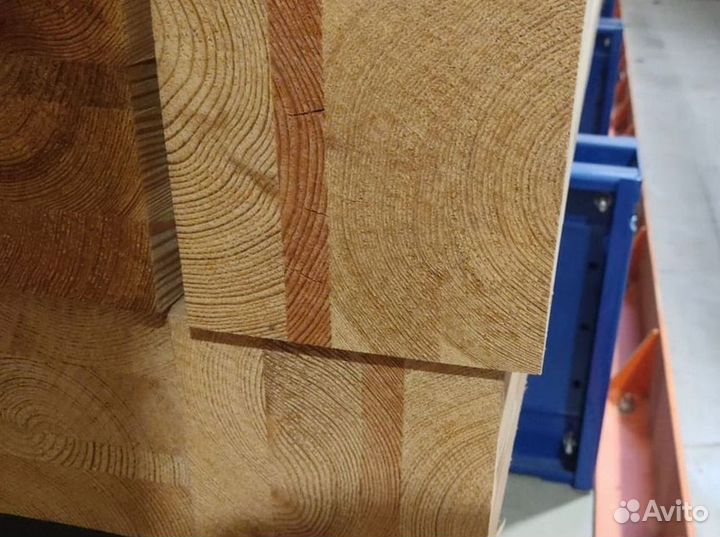 Брус клееный строганый 90*90*3000 мм сорт AB