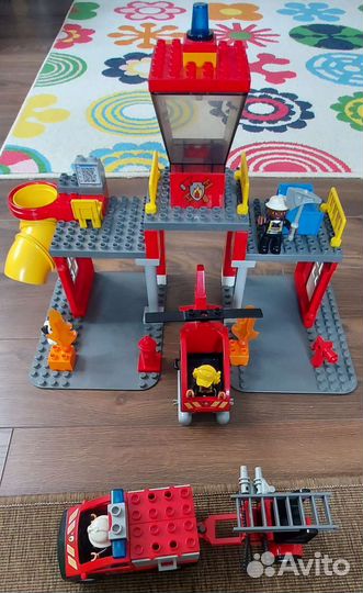 Lego duplo большой поезд 10508