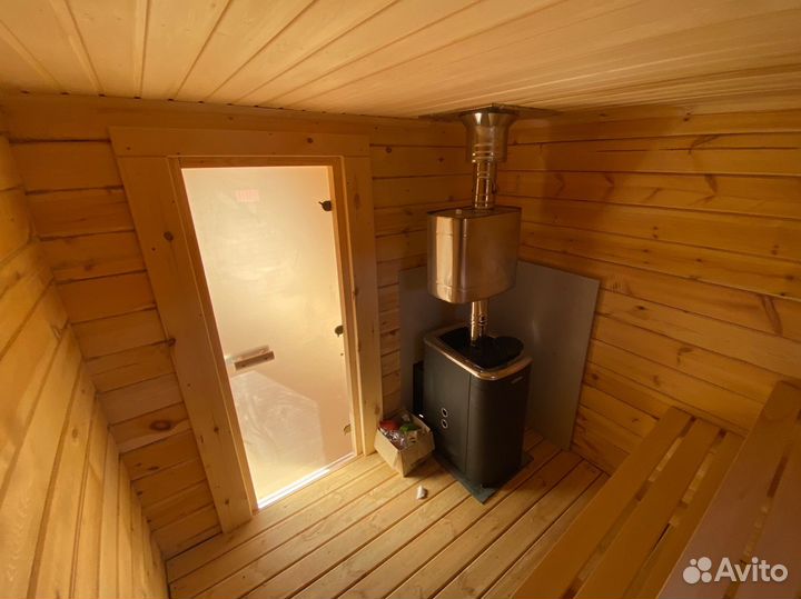 Баня из бруса под ключ в наличии