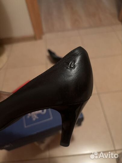 Туфли черные