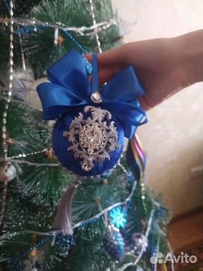 Ёлочные игрушки ручной работы