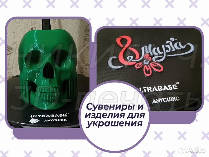 3д печать + моделирование по чертежу