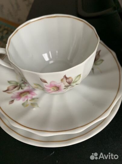 Чайный сервиз вербилки СССР