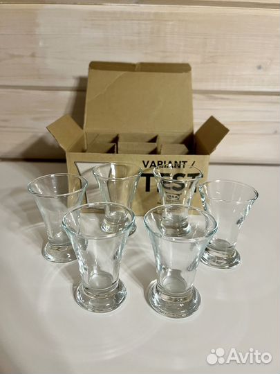 Стопки/рюмки для текилы test IKEA