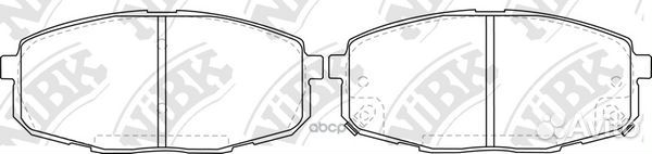 Колодки передние hyundai Creta/i30 / KIA Carens