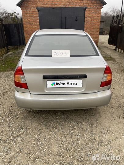 Hyundai Accent 1.5 МТ, 2006, 310 000 км