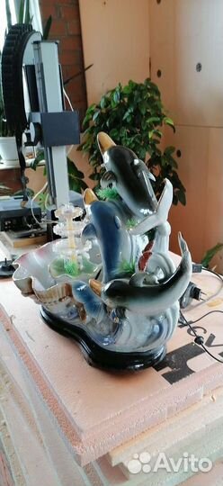 Декоративный фонтан, керамика