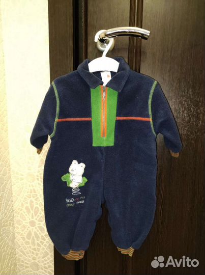 Флисовый комбинезон