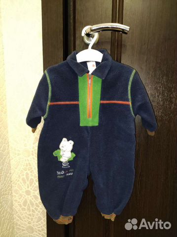 Флисовый комбинезон