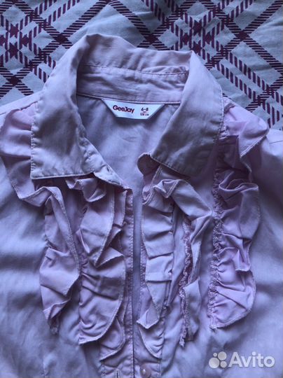 Рубашка школьная