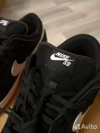 Лучшее качество Nike sb dunk low pro black gum