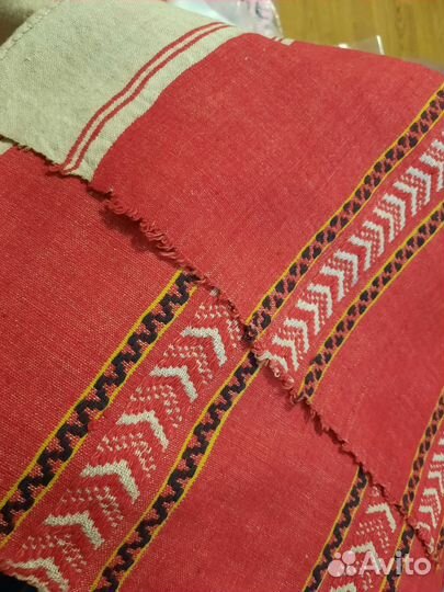 Ткань Домотканая.Рушник Старинный