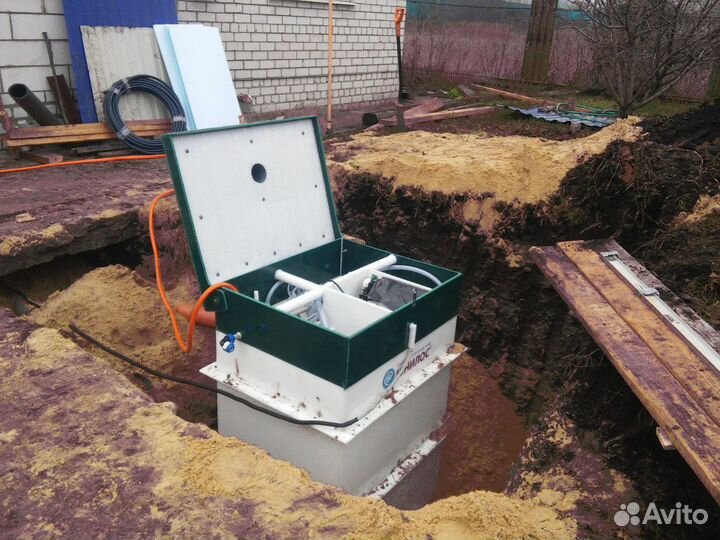 Септик эко Диамант 8 энергонезависимый