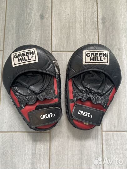 Боксерские лапы green hill и Али