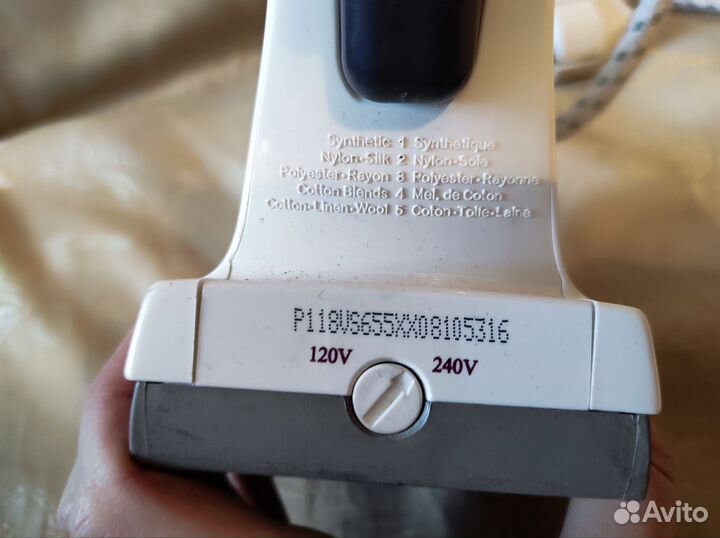 Отпариватель мини утюг