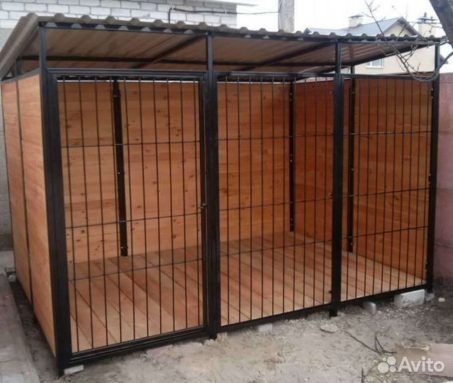 Вольеры и будки для собак