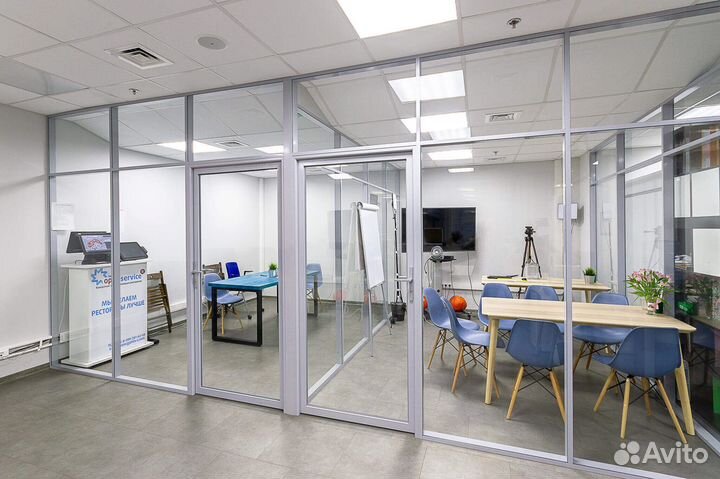 Монтаж офисных перегородок
