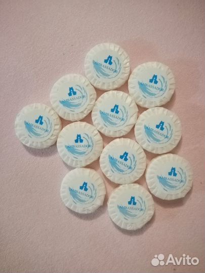 Мыло одноразовое 20 шт. отельное