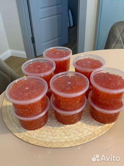 Красная икра кета, нерка, горбуша