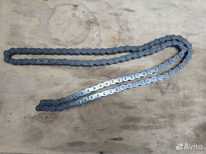 Цепь 420 шаг 112 зубьев на мопеды Карпаты