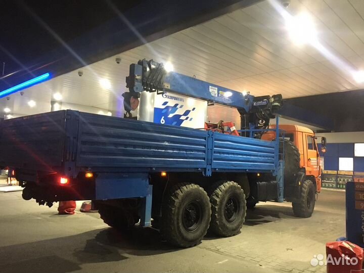 Водитель на манипулятор 7/10, ямобур, камаз 43118