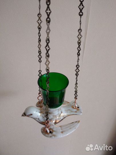 Лампадка фарфор Кузнецов