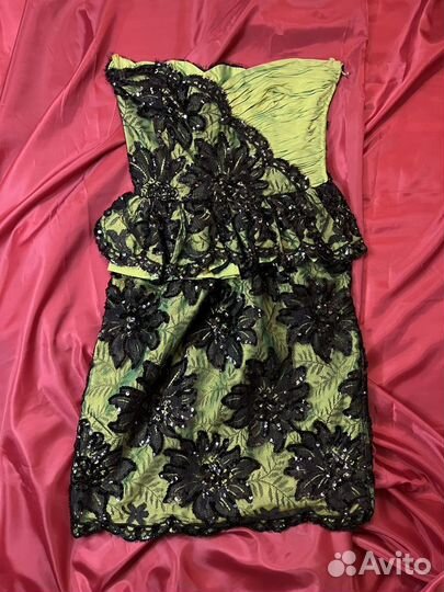 Коктейльное платье Lanvin 1980-е
