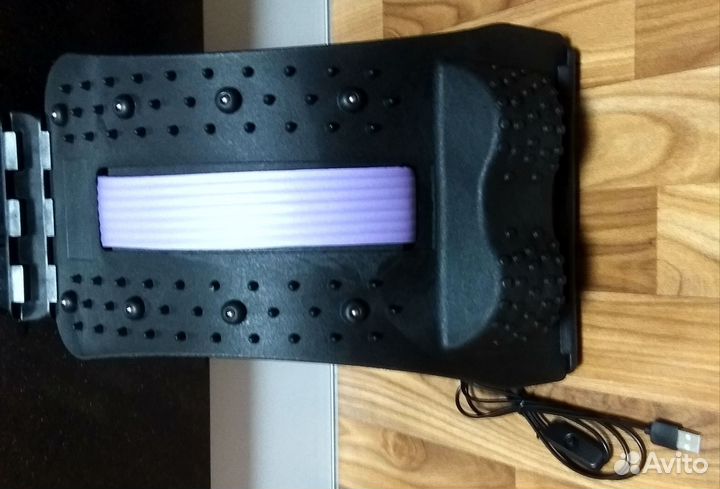 Массажер для спины шеи поясницы Мостик с эл массаж