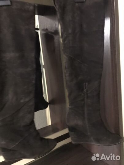 Ботфорты натуральная кожа