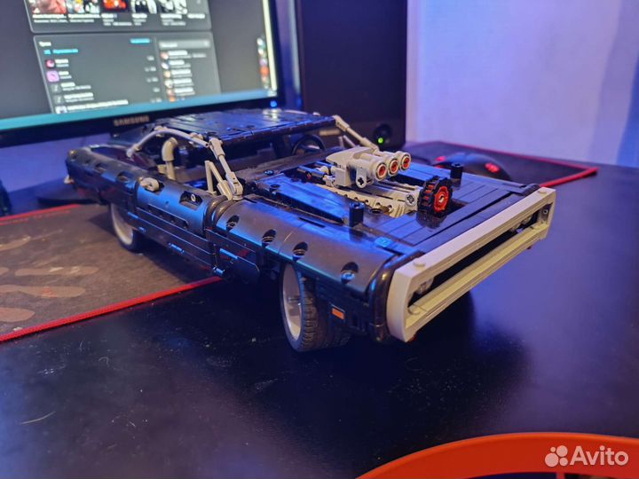 Lego technic 42111 dodge charger доминика торетто