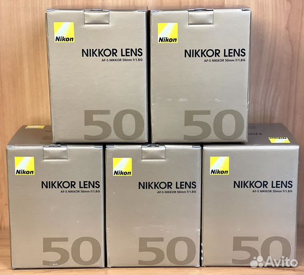Nikon 50mm f/1.8g af s nikkor Новый
