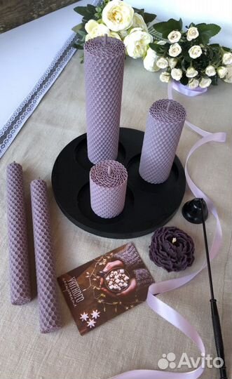 Подарочные наборы свечей ручной работы