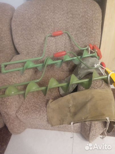 Ледобур советский СССР, качество отличное-остался1