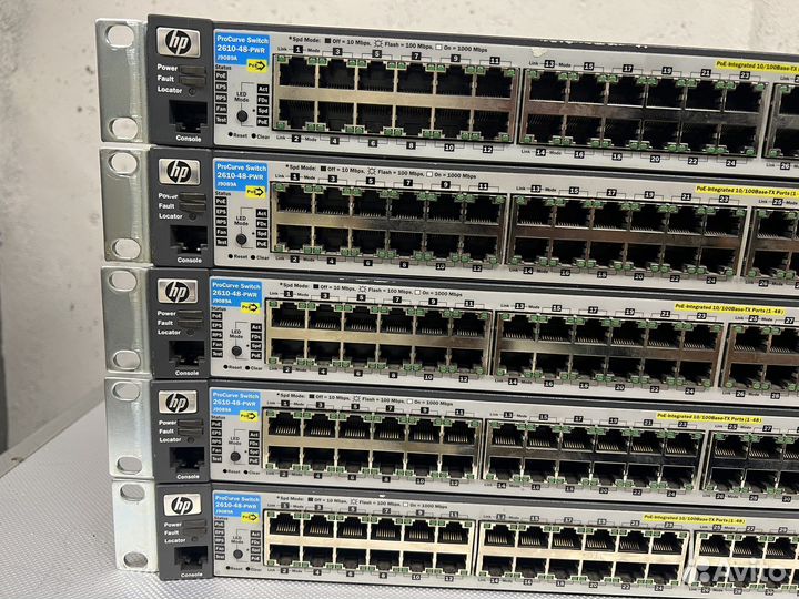 HP 2610-48-pwr j9089a PoE