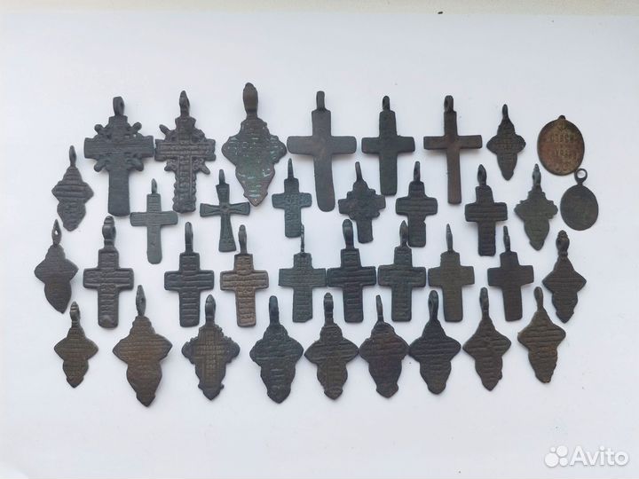 Кресты нательные 18 век