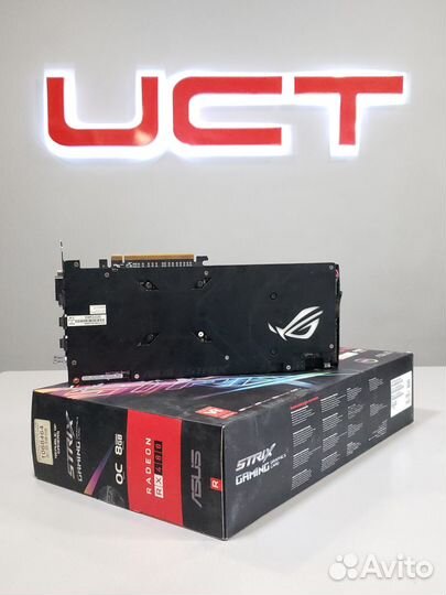 Видеокарта Asus AMD Radeon RX480 strix 8GB gddr5
