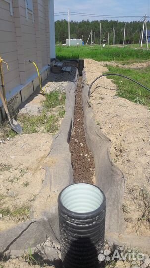 Дренаж участка