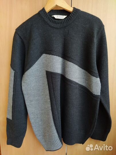 Новый шерстяной свитер р 48-50
