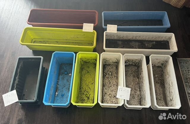 Ящик балконный горшок для цветов