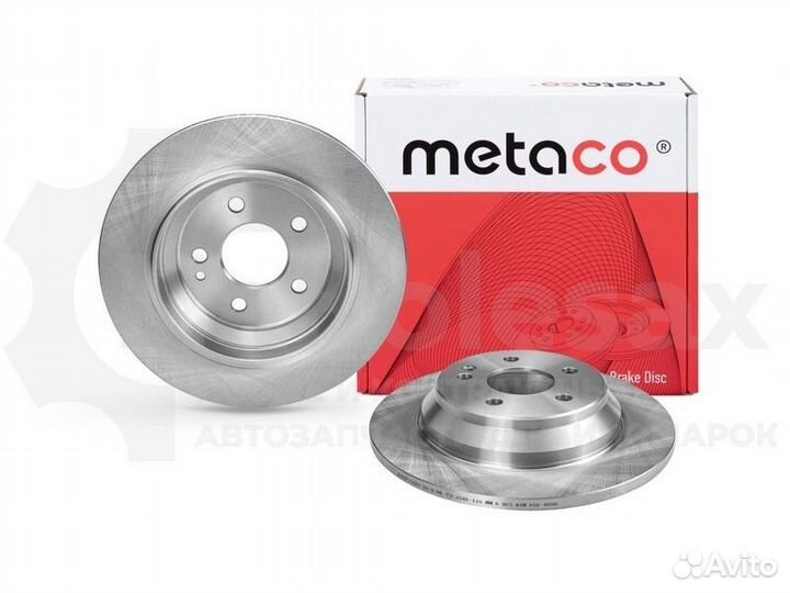 Диск тормозной задний Metaco 3060-464