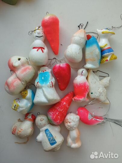 Ёлочные игрушки СССР