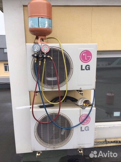 Чистка, заправка, ремонт кондиционеров