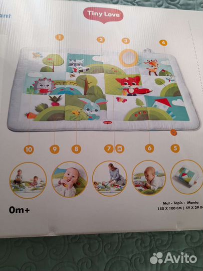 Развивающий коврик tiny love сказочный лес