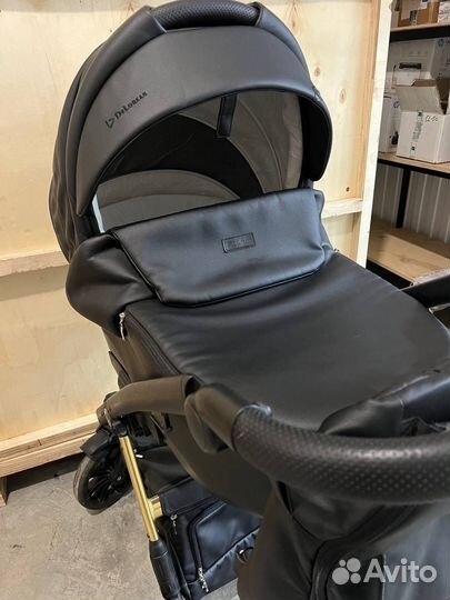 Коляска 3 в 1 Delorian premium